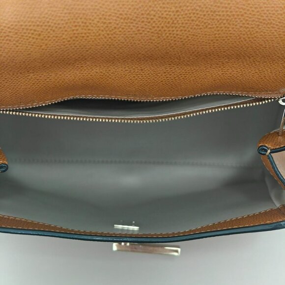 Valextra Iside Medium Backpack, Brown Color